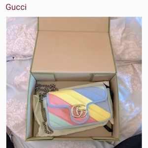 Pastel colors Gucci purse